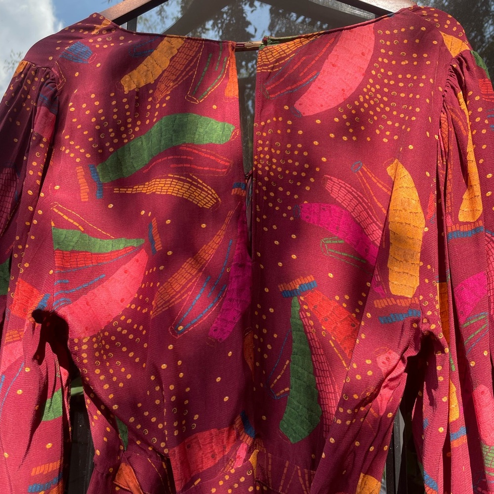 FARM Rio Multicolor Abstract Jumpsuit - Picture 8 of 9